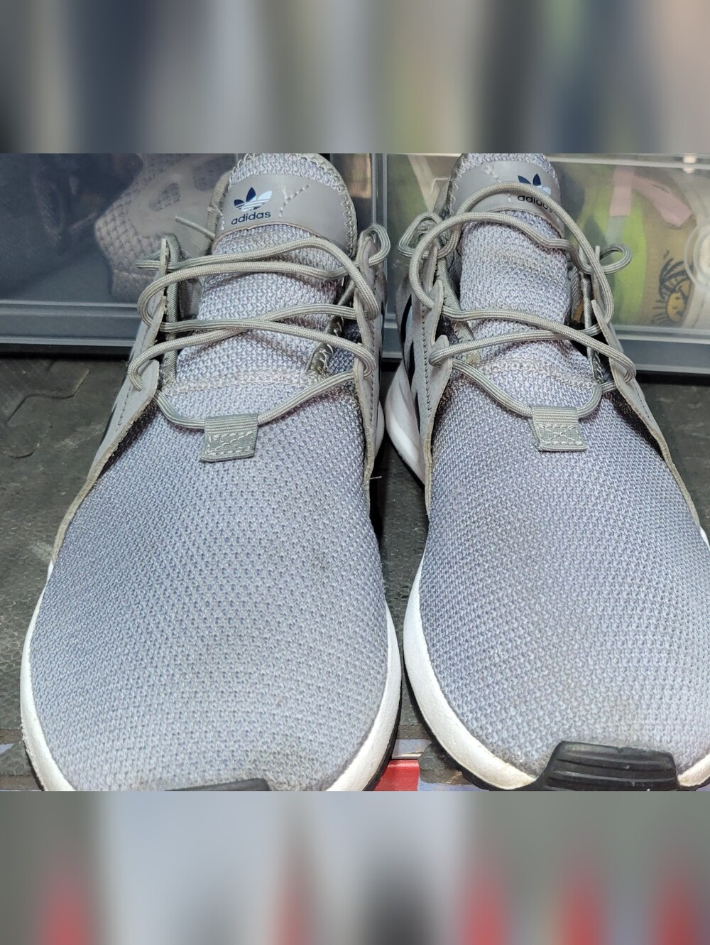 Adidas Men’s Cloudfoam Pure Running Shoes - Grey - Picture 7 of 10